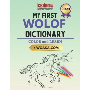 My First Wolof Dictionary: Colour and Learn