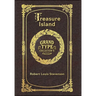 Large Print - Treasure Island - Grand Type Collector's Edition - Illustrated - Matte Hardcover with Dust Jacket