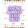Tracing Numbers Extra Pages