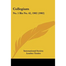 Collegium: No. 1 Bis No. 42, 1902 (1902)