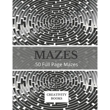 Mazes: 50 Full Page Mazes