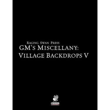 GM's Miscellany: Village Backdrop V