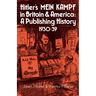 Hitler's Mein Kampf in Britain and America: A Publishing History 1930 39