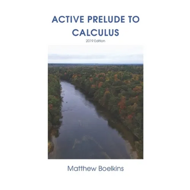 Active Prelude to Calculus