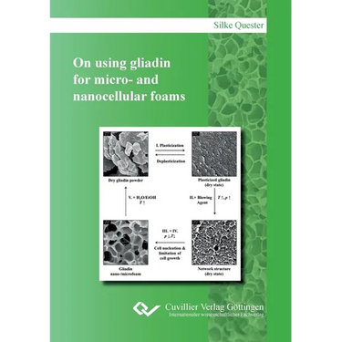 On using gliadin for micro- and nanocellular foams