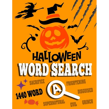 Halloween word search: Funny Halloween Activity Book for Kids Let your kids creativity run wild!