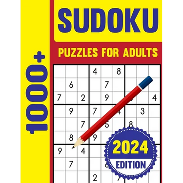 1000+ Sudoku Puzzles for Adults: Huge Brain Boosting Collection of 1000+ Challenging puzzle With Solutions For Adults & Seniors.