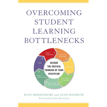 Overcoming Student Learning Bottlenecks: Decode the Critical Thinking of Your Discipline