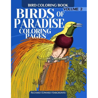 Birds of Paradise Coloring Pages - Bird Coloring Book