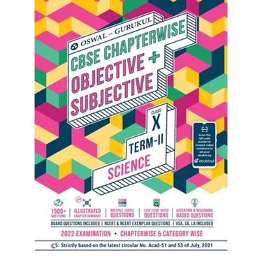 Science Chapterwise Objective + Subjective for CBSE Class 10 Term 2 Exam