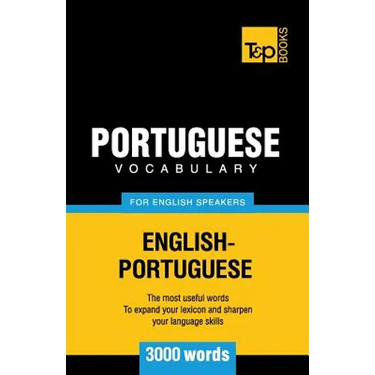 Portuguese vocabulary for English speakers - 3000 words