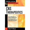 Concise Clinicial Pharmacology: CNS Therapeutics
