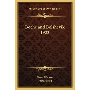 Boche and Bolshevik 1923