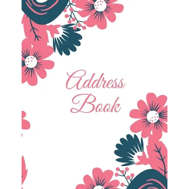 Address Book: Alphabetical Contact & Phone Numbers Information Pages, Telephone Organizer Notebook, Use Every Day, Record Addresses Journal