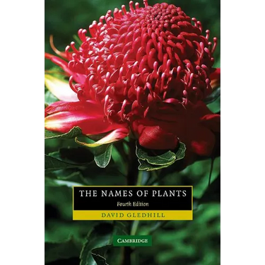 The Names of Plants