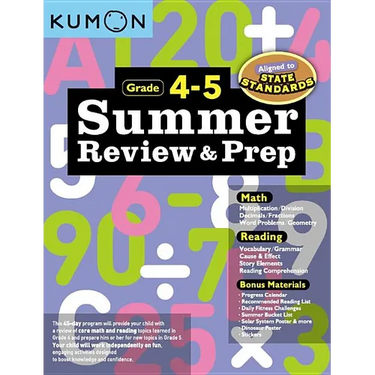 Kumon Summer Review and Prep 4-5