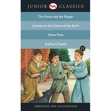 Junior Classic - Book 13 (The Prince and the Pauper, Journey to the Centre of the Earth, Oliver Twist, Gulliver's Travels) (Junior Classics)