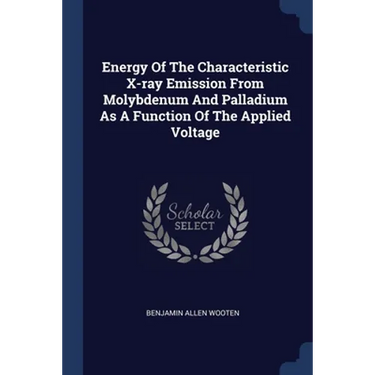 Energy Of The Characteristic X-ray Emission From Molybdenum And Palladium As A Function Of The Applied Voltage