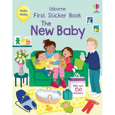 First Sticker Book the New Baby