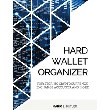 Hard Wallet Organizer: For Storing Cryptocurrency, Exchange Accounts and More