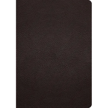 ESV Study Bible (Buffalo Leather, Deep Brown)