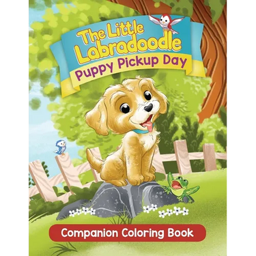 Puppy Pickup Day Companion Coloring Book