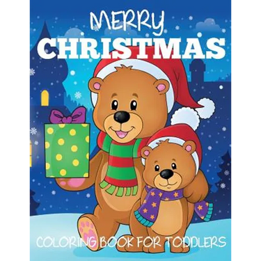 Merry Christmas Coloring Book for Toddlers