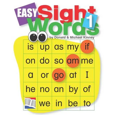 Easy Sight Words 1