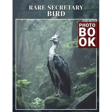 Rare Secretary Bird Photo Book: Stunning Visual Collection Showcasing Unique Secretary Bird Features And Habitats