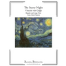 The Starry Night Cross Stitch Pattern - Vincent van Gogh: Regular and Large Print Cross Stitch Pattern