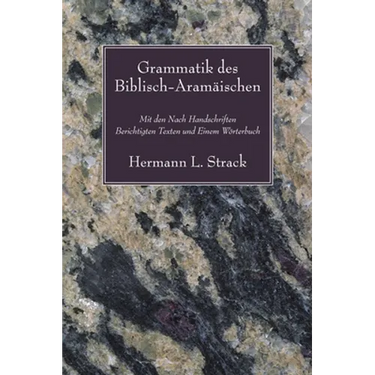 Grammatik des Biblisch-Aramaischen