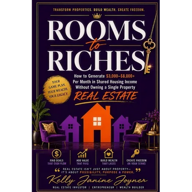 Rooms to Riches: The Complete Blueprint for Generating $3,000-$8,000+ Per Month in Shared Housing Income Without Owning a Single Property
