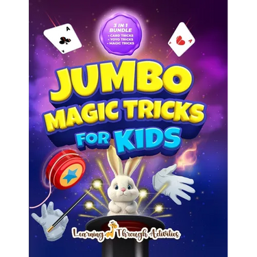 Jumbo Magic Tricks For Kids: "How Did YOU Do That!?" - Embark on a Thrilling Magic Adventure of Card Tricks, Yoyo Stunts, and Exciting Illusions!
