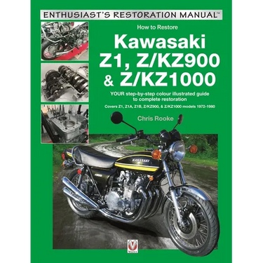 Kawasaki Z1, Z/Kz900 & Z/Kz1000: Your Step-By-Step Colour Illustrated Guide to Compete Restoration. Covers Z1, Z1a, Z1b, Z/Kz900 & Z/Kz1000 Models 197