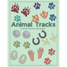 Animal Tracks Coloring Book: An Animal Footprint Coloring Book