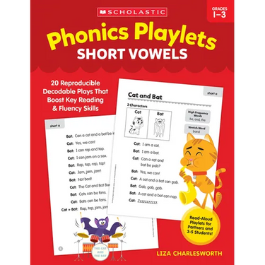 Phonics Playlets: Short Vowels