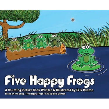 Five Happy Frogs
