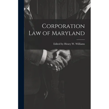 Corporation Law of Maryland
