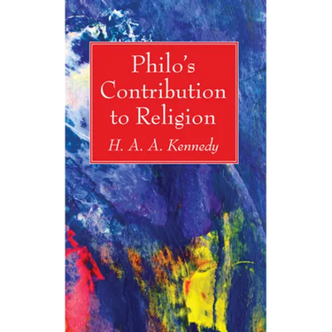 Philo's Contribution to Religion