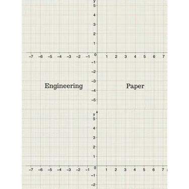 Engineering Paper: Quad Rule graph paper,8.5 x 11 (5x5 graph paper) 100 pages