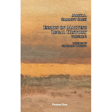 Essays in Maltese Legal History Volume 2
