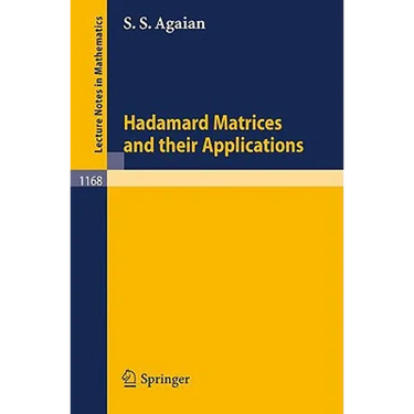 Hadamard Matrices and Their Applications