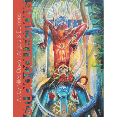 Art by Miles Davis - Angels & Demons: Neosurrealist Art Featuring Modern Spirituality Paintings