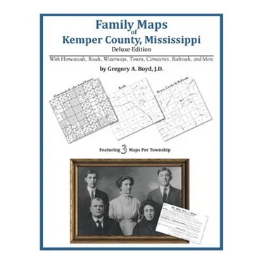 Family Maps of Kemper County, Mississippi