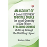 An Account Of A Useful Discovery To Distill Double The Usual Quantity Of Sea-Water, By Blowing Showers Of Air Up Through The Distilling Liquor
