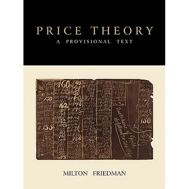 Price Theory: A Provisional Text