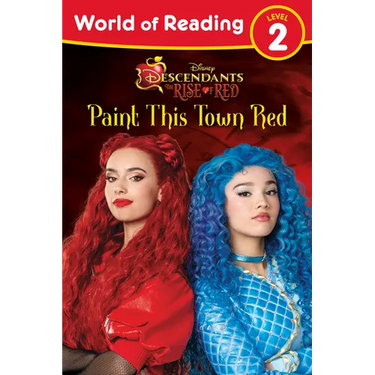 World of Reading: Descendants the Rise of Red: Paint This Town Red