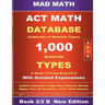 2018 ACT Math Database 2-2 D