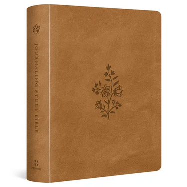ESV Journaling Study Bible (Trutone Over Board, Nubuck Caramel)