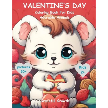 VALENTINE's DAY Coloring Book for Kids